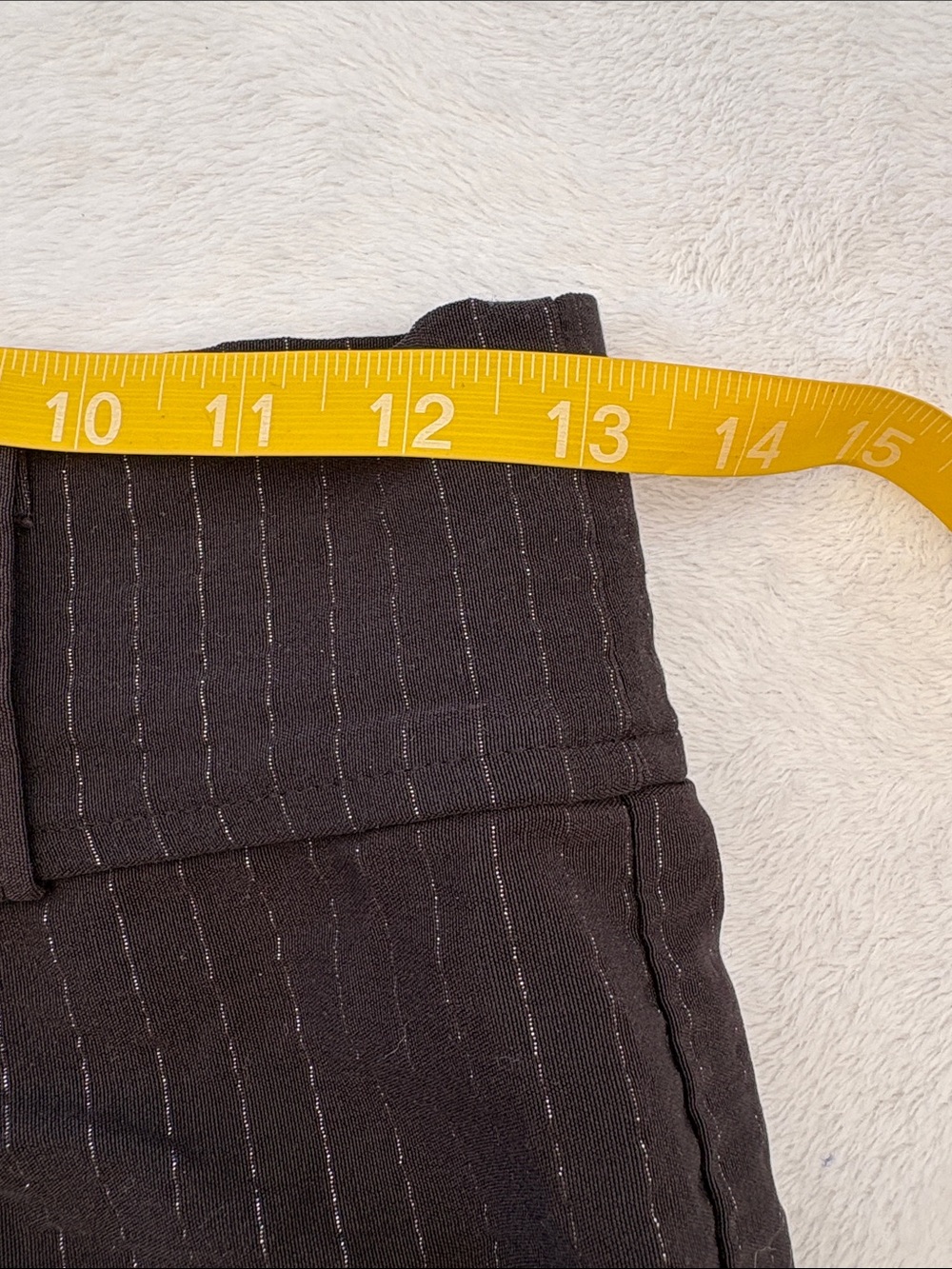 wet seal xs y2k micro shorts pinstripe black silver club fun - Picture 3 of 7